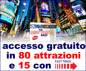 New York Pass - validità 1, 2, 3 e 7 giorni - include accesso ad 80 attrazioni turistiche di New York, tra cui musei, tours, statua libertà, circle lines, empire state building e 15 accessi FAST TRACK per saltare la fila